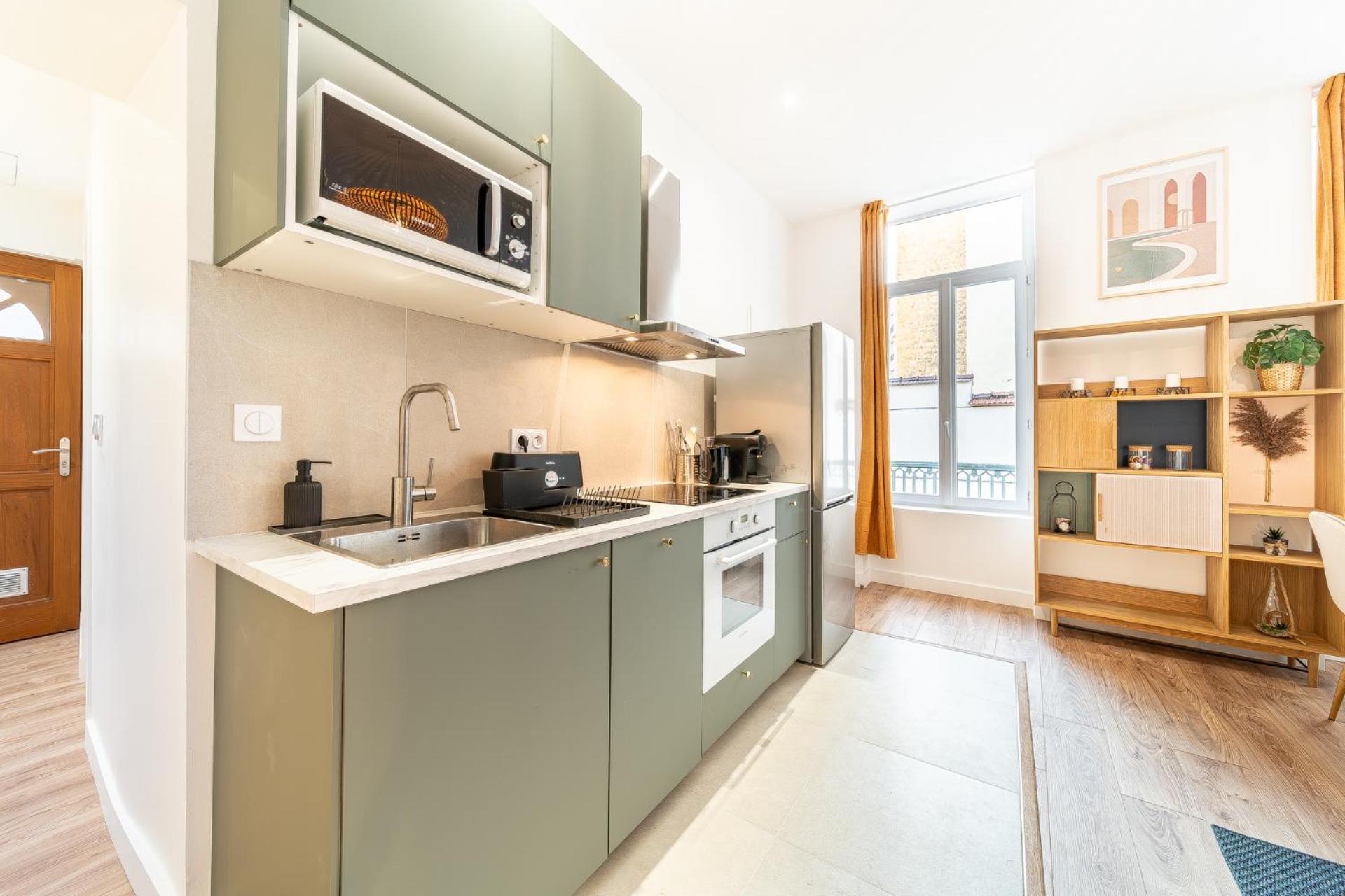 Le Marietton Appartement Cosy A Deux Pas Du Metro Valmy Lyon Exterior foto